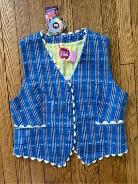 CeliaB Nautical Alicia Vest - Size Large - NWT